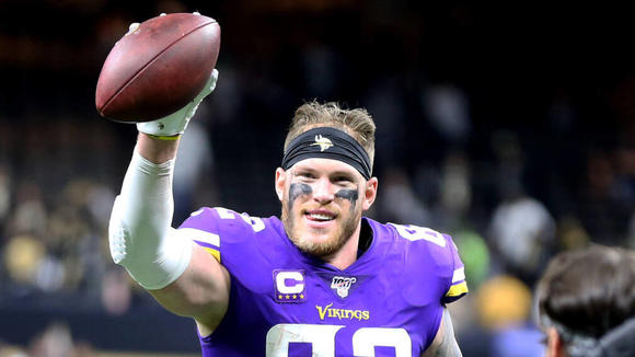 Kyle Rudolph var glad över att ha blivit värvad av Tampa Bay Buccaneers